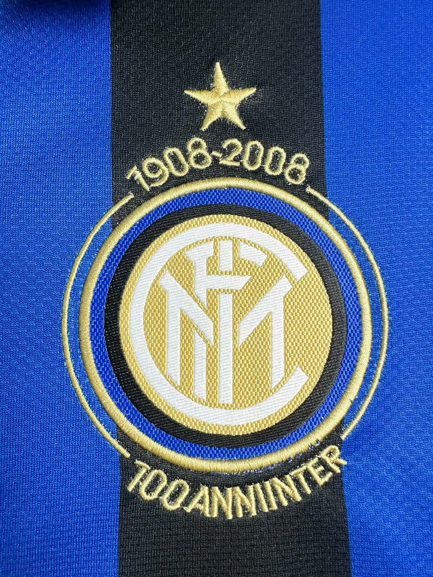 Man's Retro Jersey Internazionale Milano Team Home - 2007/08