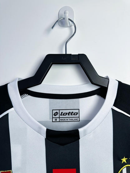 Man's Retro Long Sleeve Juventus Team Home - 2002/03