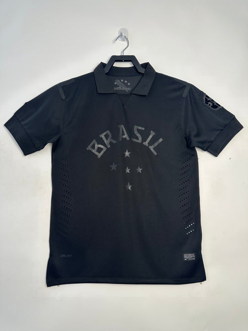 Men's Jersey Brazil National Team Retro Black 2013/2014