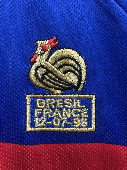 Man's Retro Jersey France National Team Home - 1998