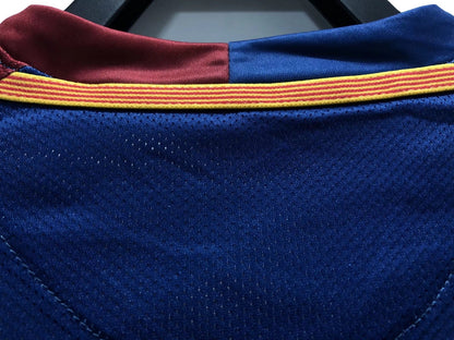 Man's Retro Long Sleeve Barcelona Team Home - 2008/09