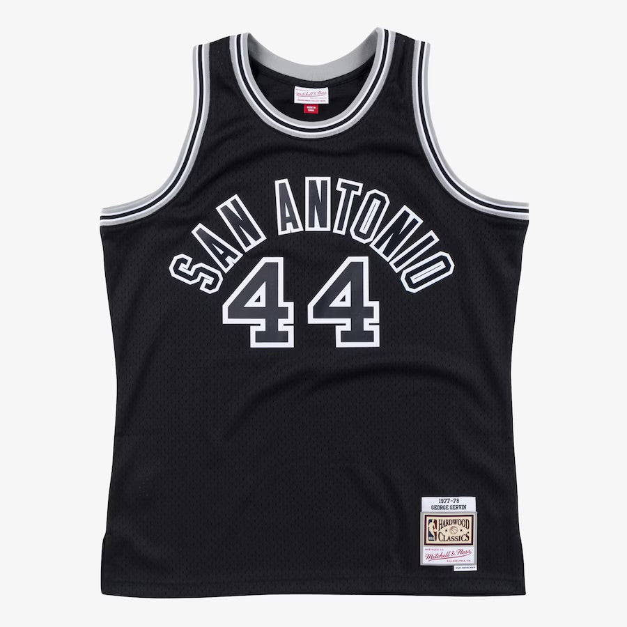 San Antonio Spurs Retro (1977) - George Gervin #44
