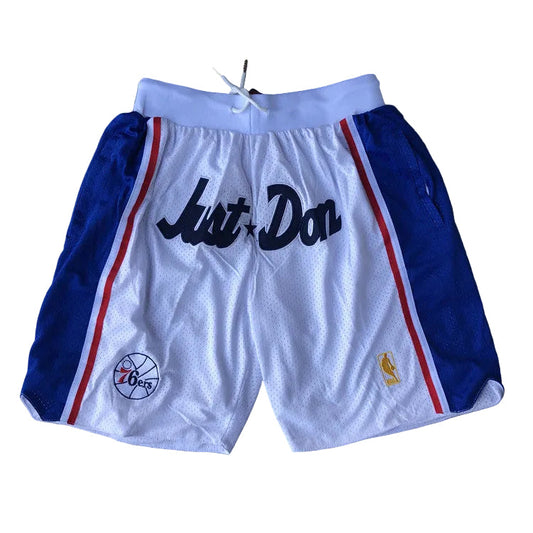 Philadelphia 76ers 1996 Retro Shorts