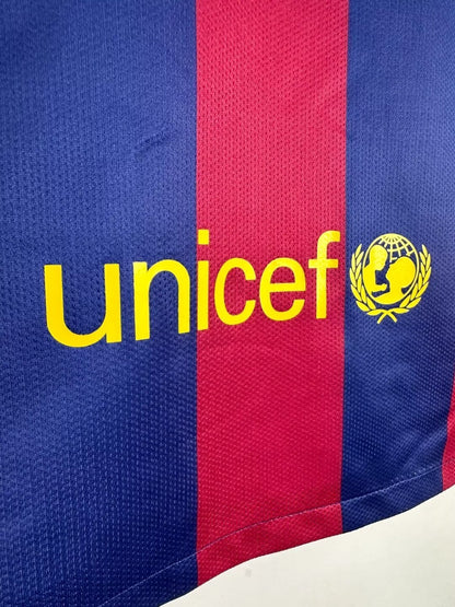 Man's Retro Long Sleeve Barcelona Team - 2014/15