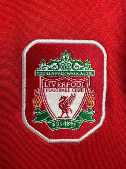 Man's Retro Long Sleeve Liverpool Team Home - 2004/2005