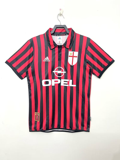 Man's Retro Jersey Milan Team - 1999/00