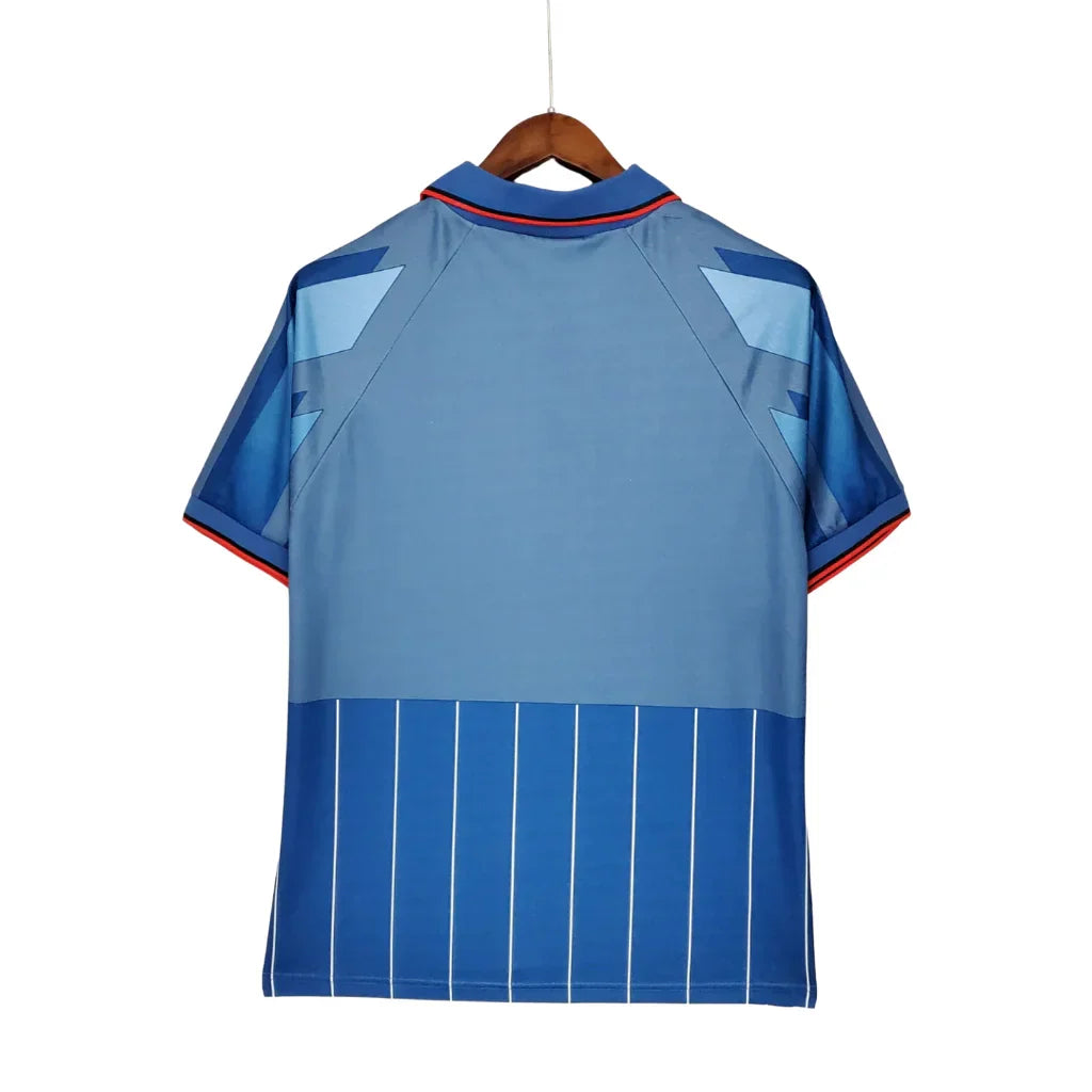 Jersey Milan Retro Azul Lotto - 1995/1996