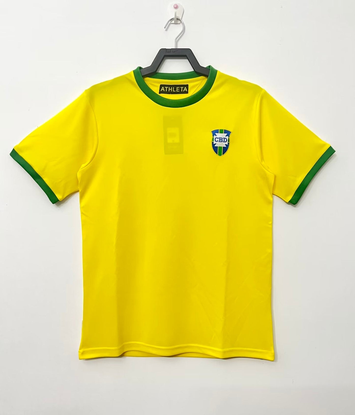 Men's Jersey Brazil National Team Retro Home 1970