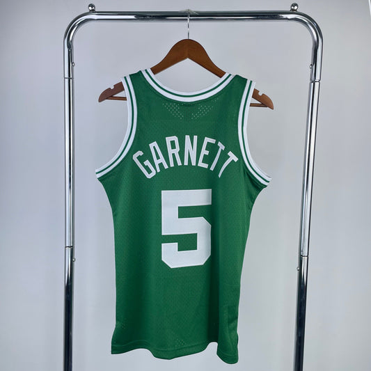 Boston Celtics 2007 Retro Jersey - Kevin Garnett #5 - Design 1