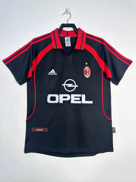 Man's Retro Jersey Milan Team - 2000/01