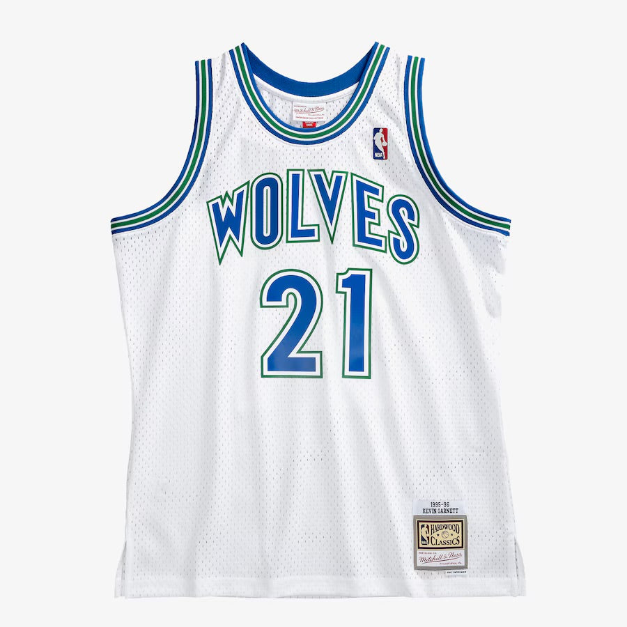 Minnesota Timberwolves Retro (1995) - Kevin Garnett #21