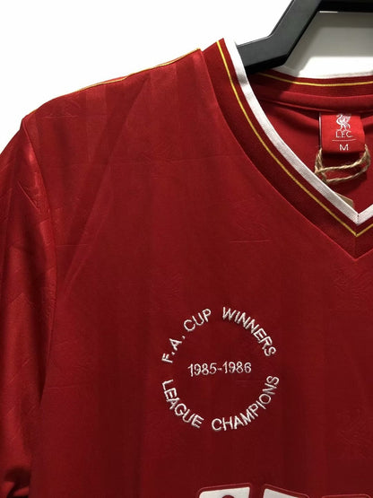 Man's Retro Jersey Liverpool Team - 1985/86