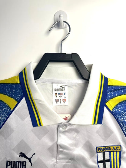 Man's Retro Jersey Parma Calcio Team white - 1995/1997
