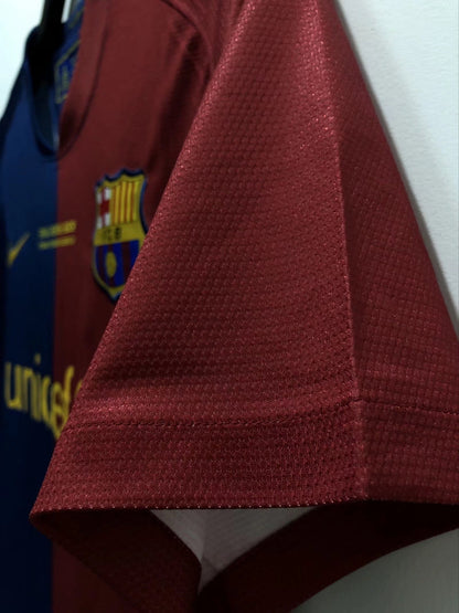 Man's Retro Jersey Barcelona Team Champions League Home - 2008/09