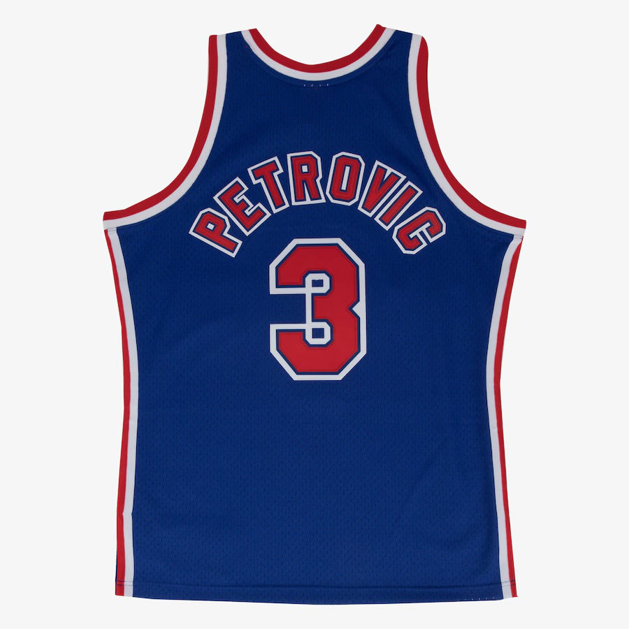 Brooklyn Nets Retro (1992) - Drazen Petrovic #3