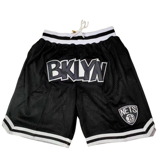 Brooklyn Nets Retro Shorts - Design 1