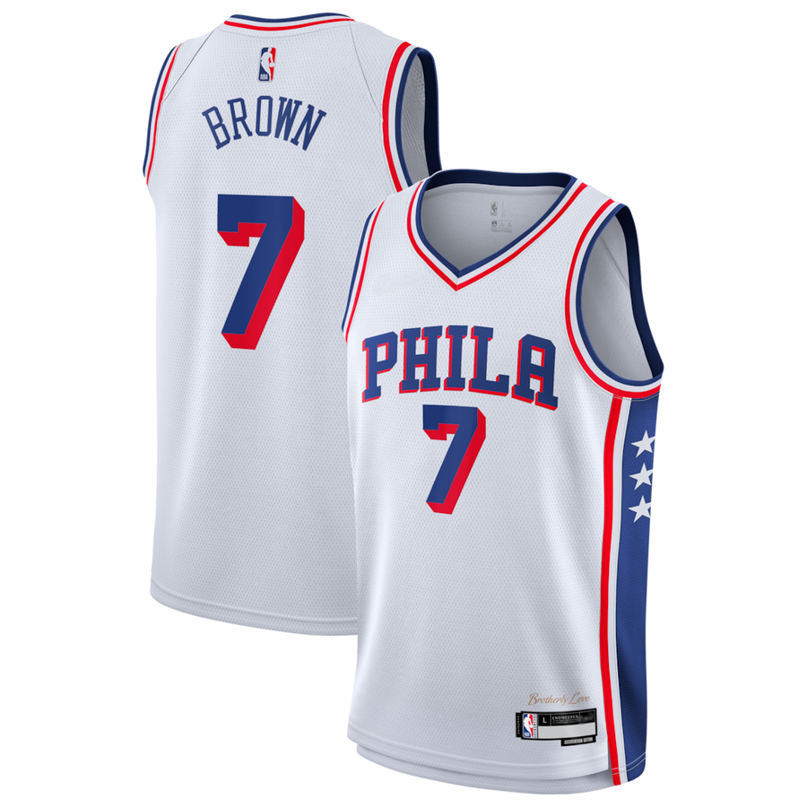Philadelphia 76ers Association (Current) - Jaylen Brown #7