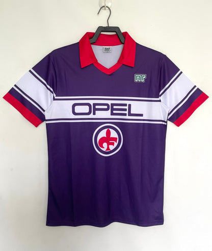 Man's Retro Jersey Fiorentina Team Home - 1983/85