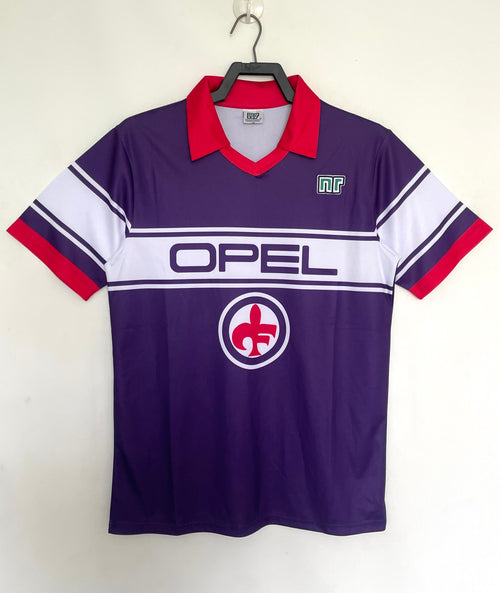 Man's Retro Jersey Fiorentina Team Home - 1983/85