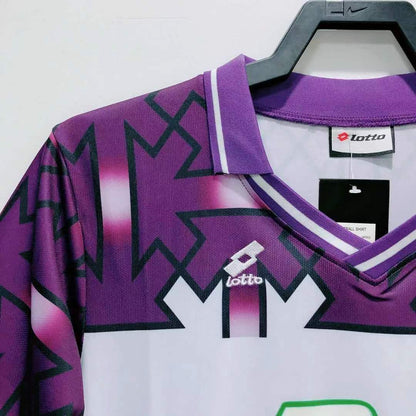 Man's Retro Jersey Fiorentina Team Away - 1992/93