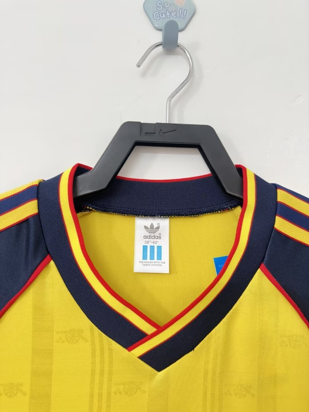Man's Retro Jersey Arsenal Team - 1988/90