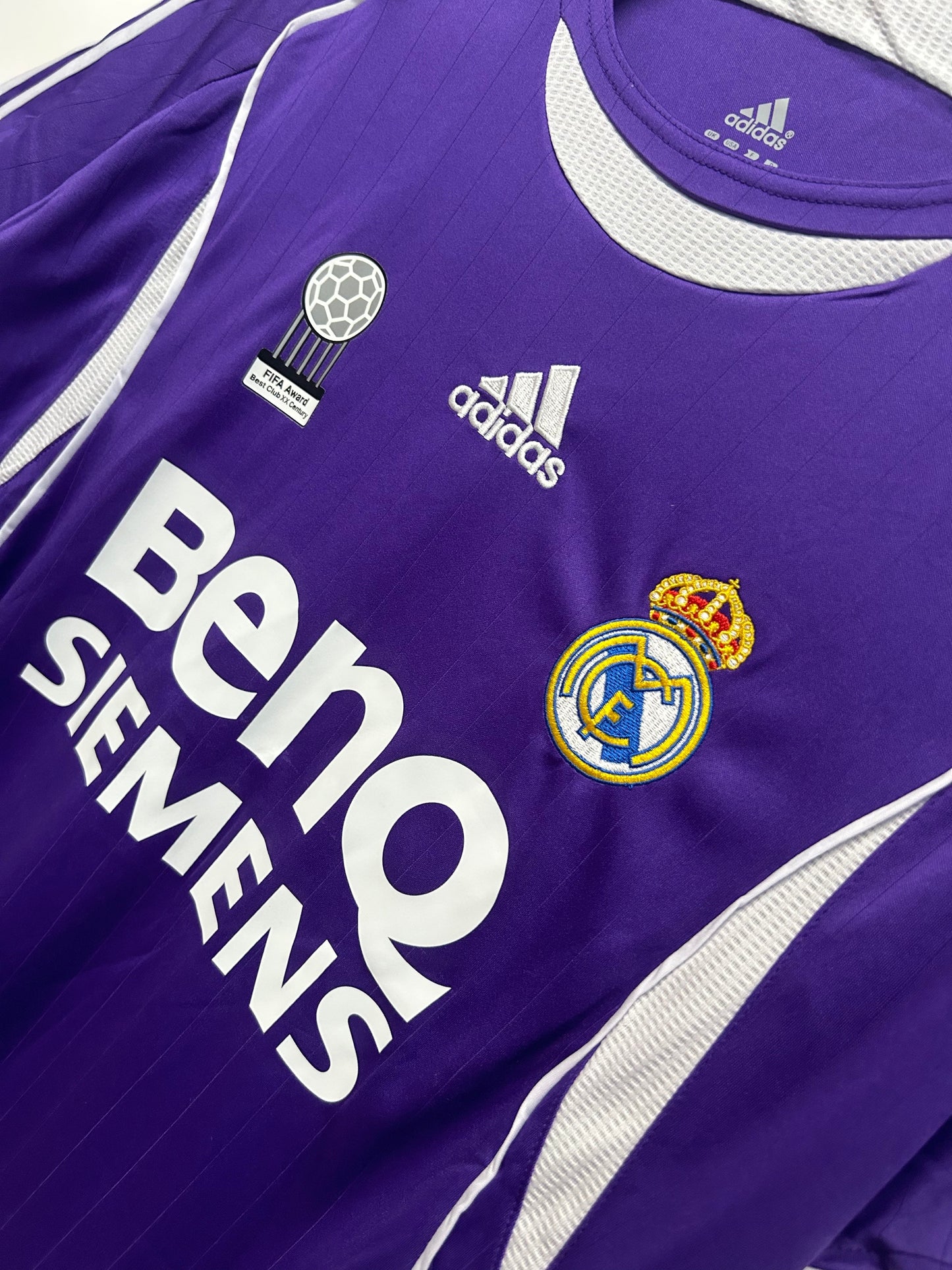 Man's Retro Jersey Real Madrid Team Away - 2006/2007