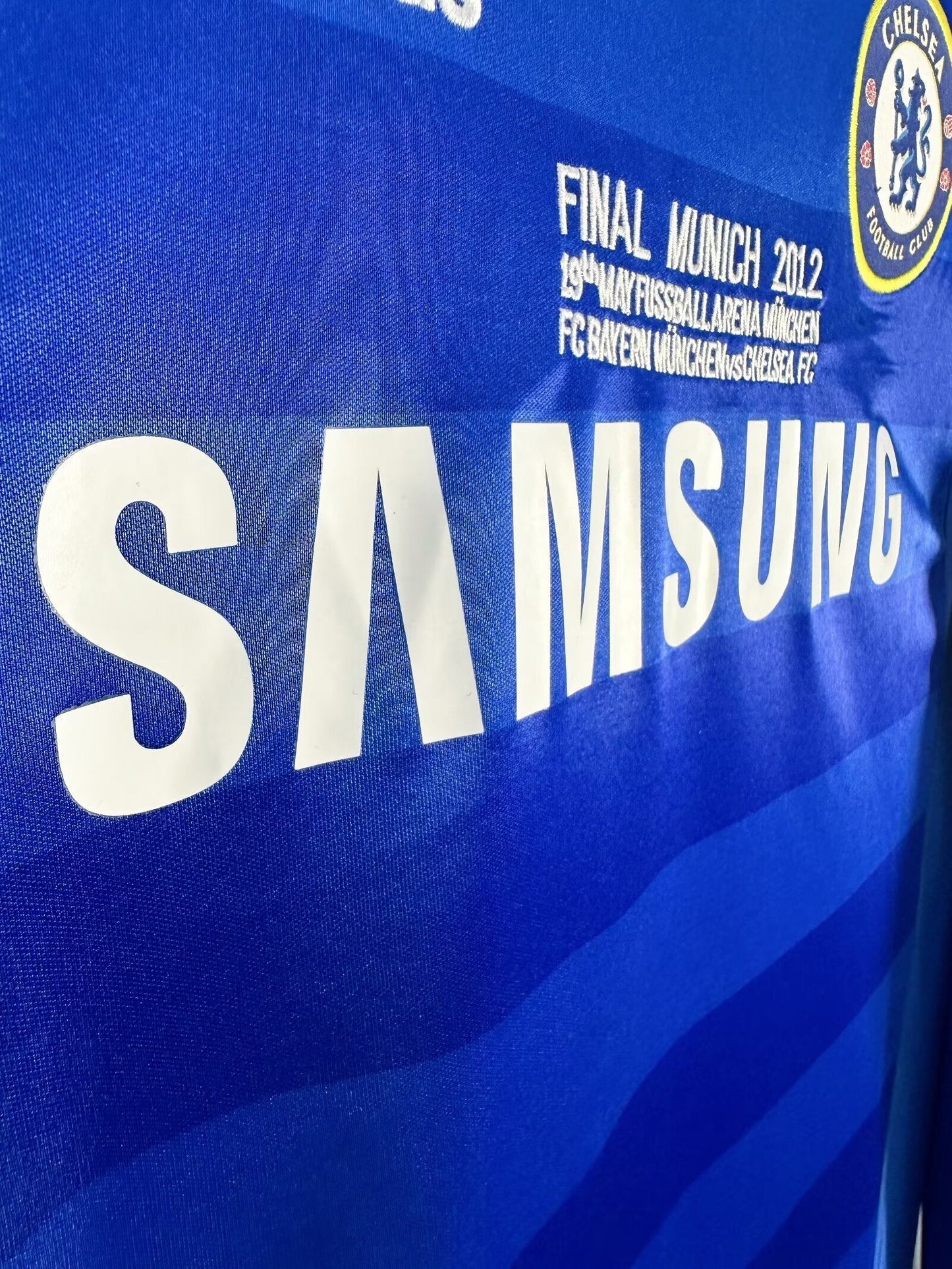 Retro Long Sleeve Chelsea Home - 2011/12