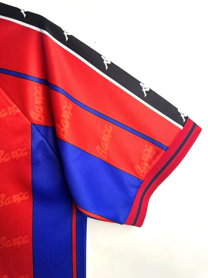 Man's Retro Jersey Barcelona Team Home - 1997/1998