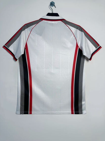 Man's Retro Jersey Milan Team Away - 1997/98