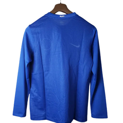 Retro Long Sleeve  Manchester United Blue - 07/08