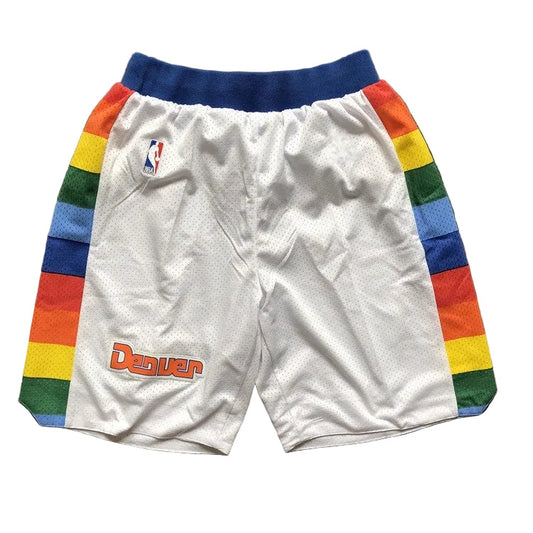 Denver Nuggets 1991 Retro Shorts - Design 3
