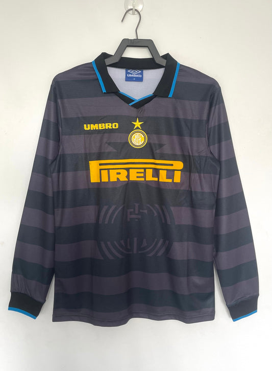Man's Retro Long Sleeve Internazionale Milano Team - 1997/98