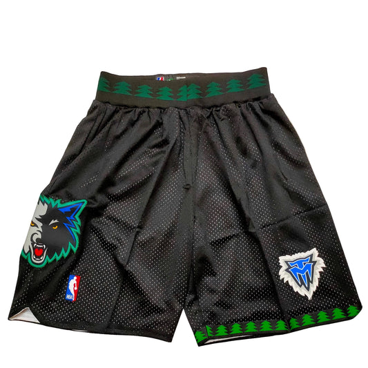 Minnesota Timberwolves 1997 Retro Shorts