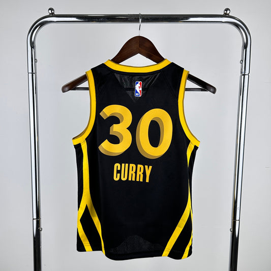 Golden State Warriors City Edition Jersey - Stephen Curry #30 (Kids)