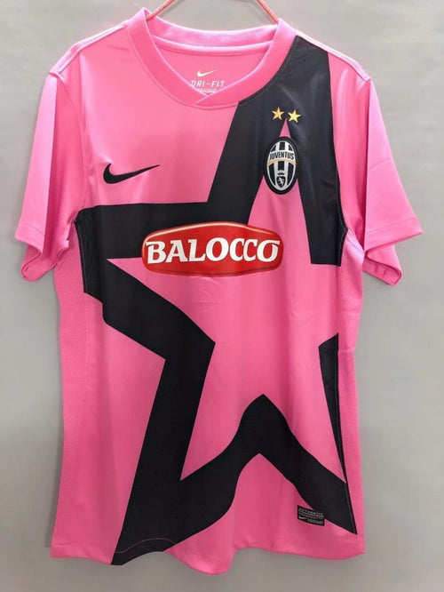 Man's Retro Jersey Juventus Team Pink - 2011/12