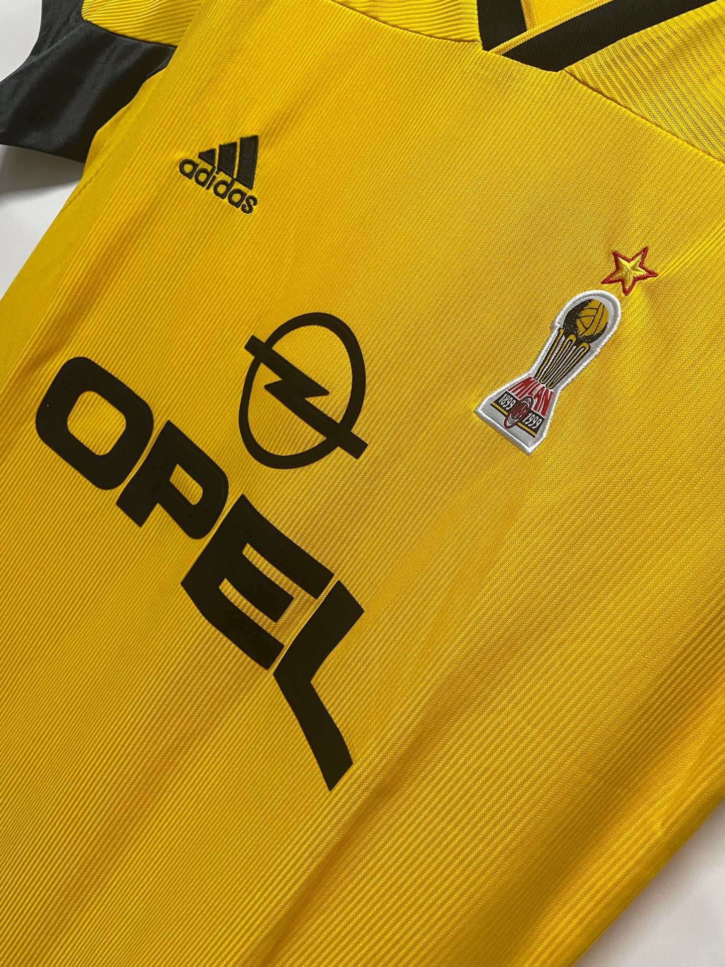 Man's Retro Jersey Milan Team Away- 1999/2000