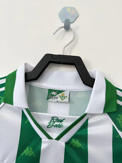 Man's Retro Long Sleeve Real Betis Team - 1995/97