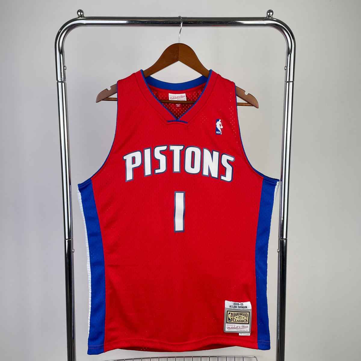 Detroit Pistons Retro (2008) - Allen Iverson #1