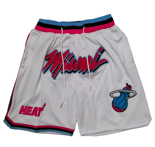 Miami Heat Retro Shorts - Design 3