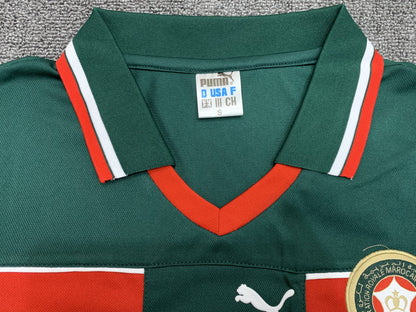 Man's Retro Jersey Morroco National Team Home - 1998