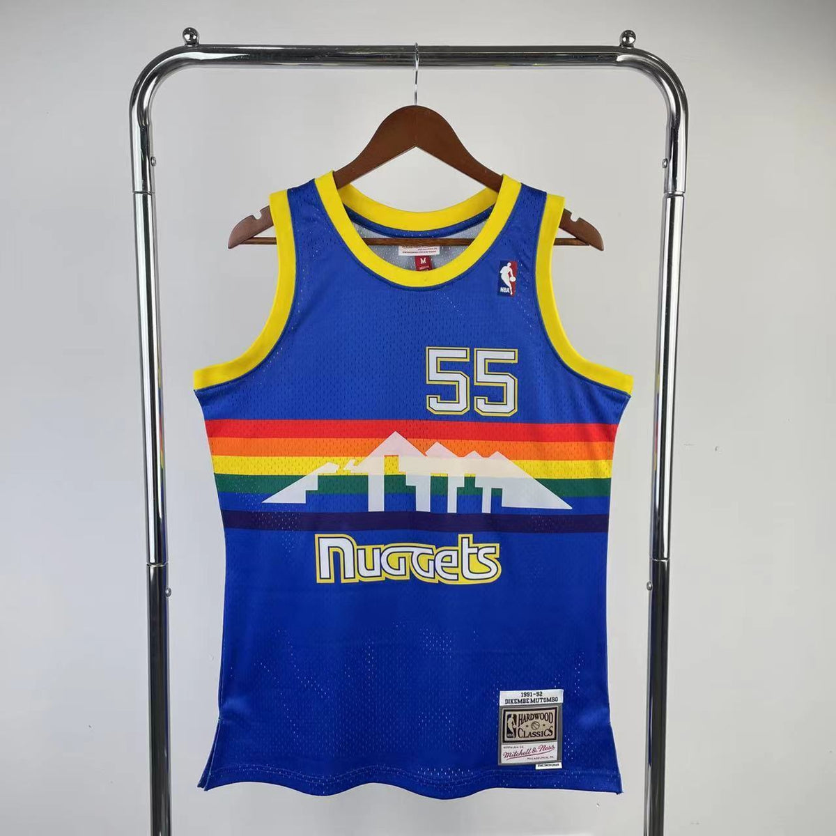 Denver Nuggets Retro (1991) - Dikembe Mutombo #55