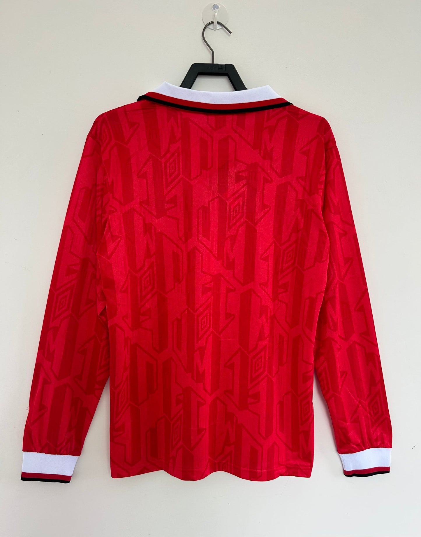 Man's Retro Long Sleeve Manchester United Team - 1992/94