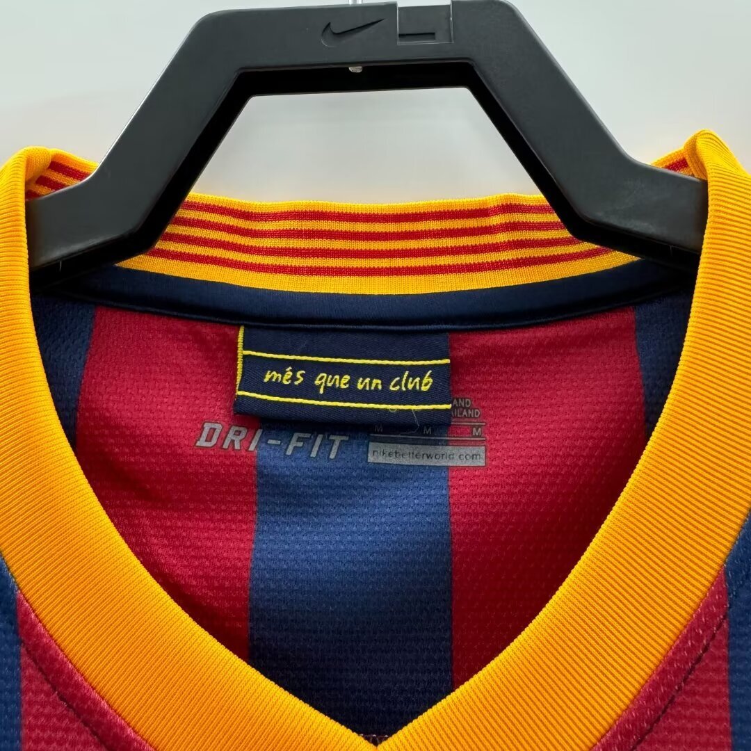 Man's Retro Jersey Barcelona Team Home - 2013/2014