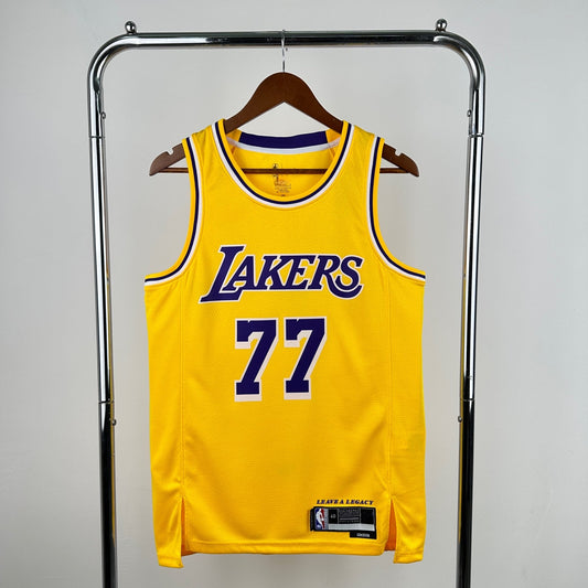 Los Angeles Lakers 25/26 Icon Jersey - Luka Doncic #77