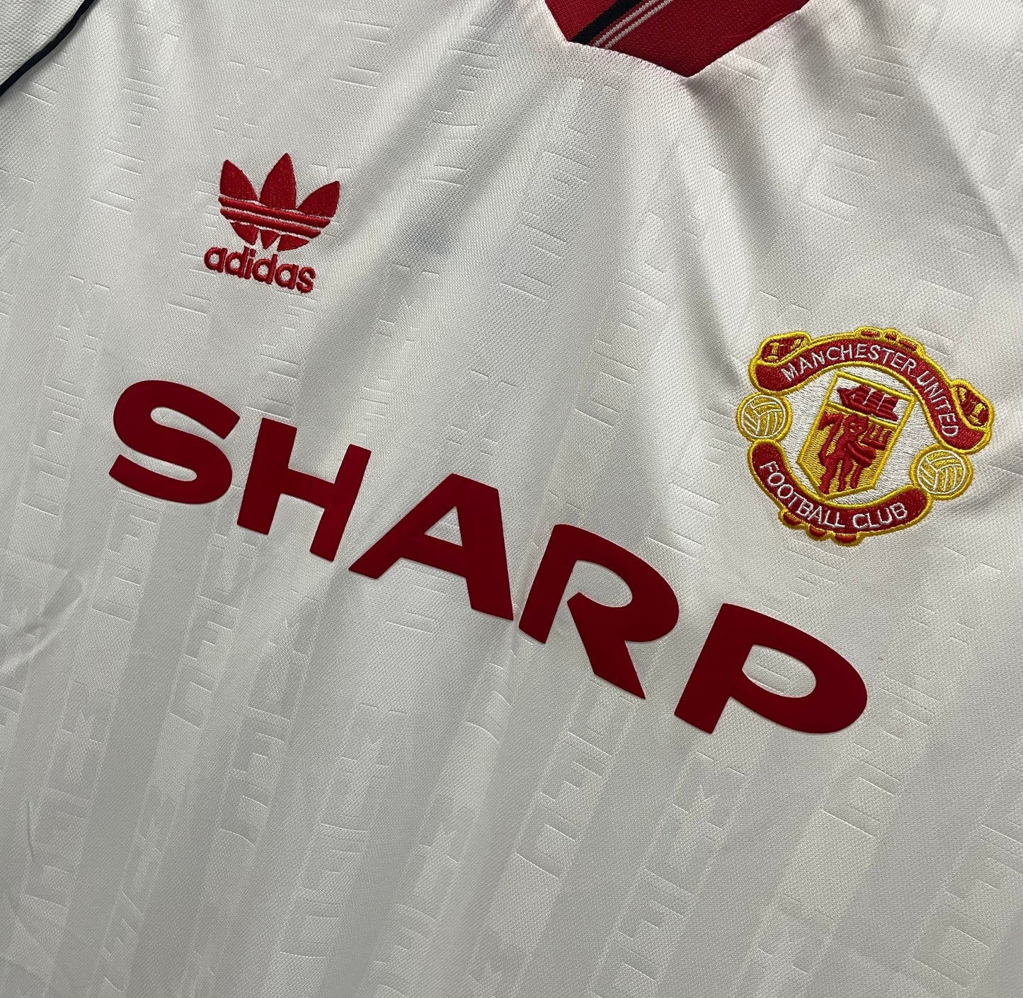 Man's Jersey Retro Manchester United Team Away - 1988/1990