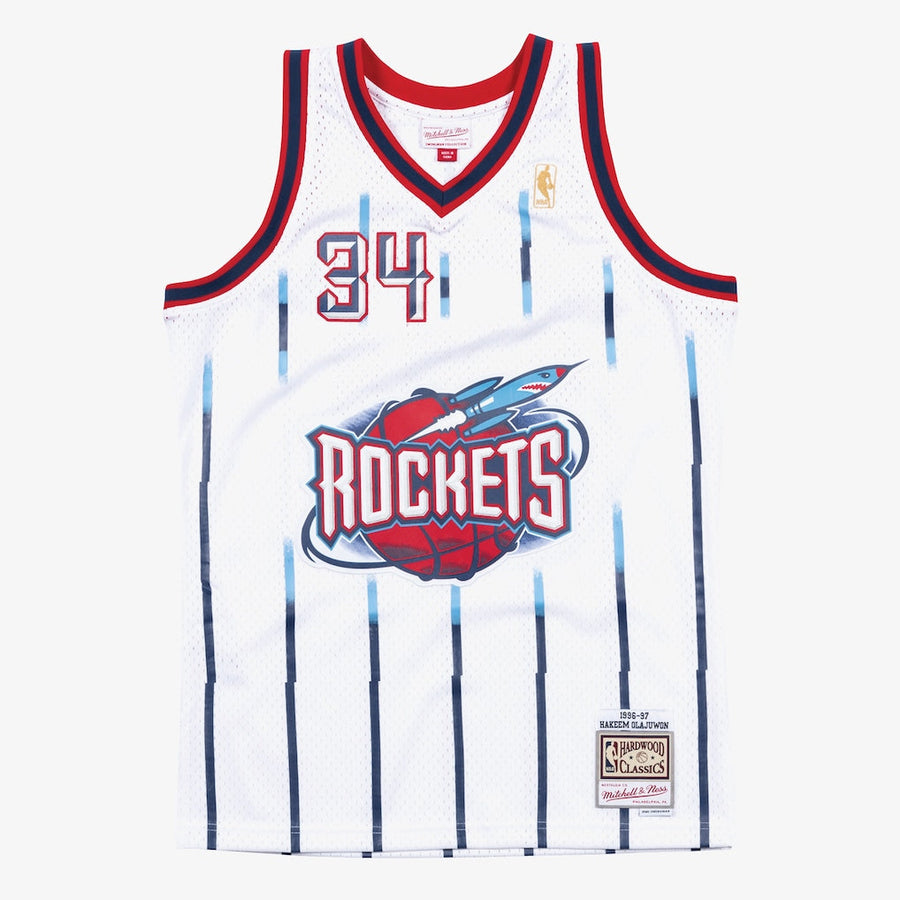 Houston Rockets Retro (1996) - Hakeem Olajuwon #34