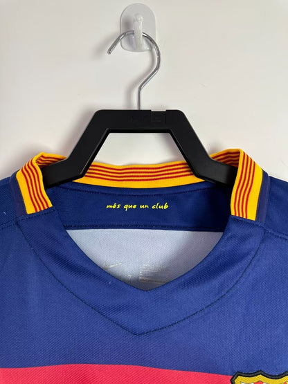 Man's Retro Long Sleeve Barcelona Team 2015/16