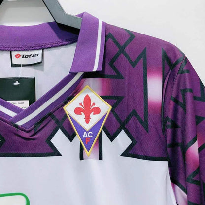 Man's Retro Jersey Fiorentina Team Away - 1992/93