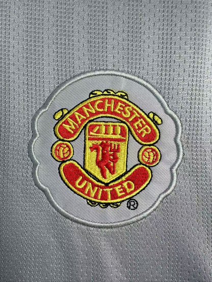 Man's Retro Jersey Manchester United Team Grey GK - 2007/08