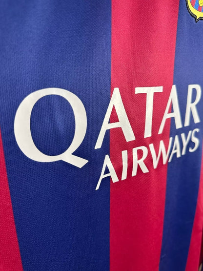 Man's Retro Long Sleeve Barcelona Team - 2014/15
